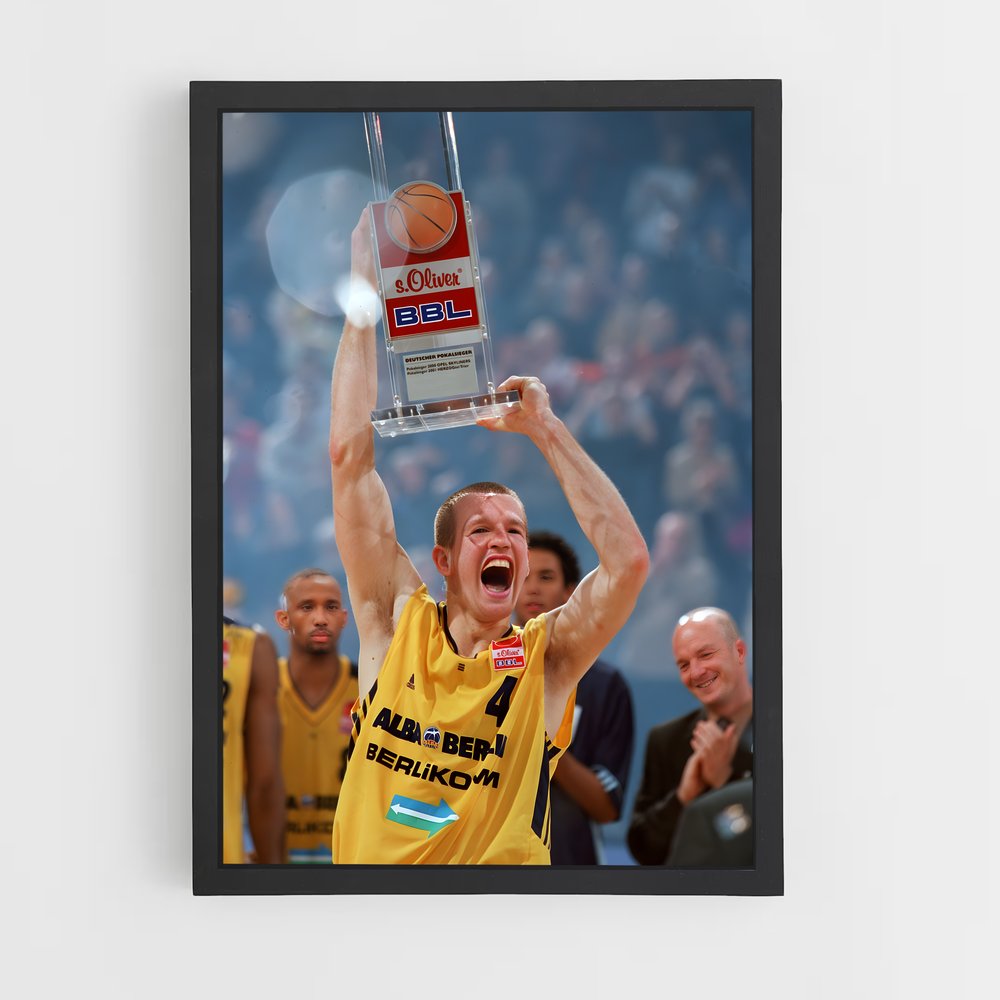 Poster Triomphe d'Alba – affiche Basketball (vue 2)